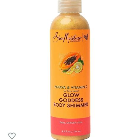 shea moisture glow goddess body shimmer